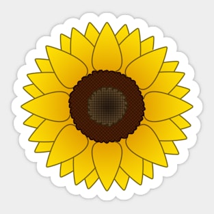 Sunflower Sticker